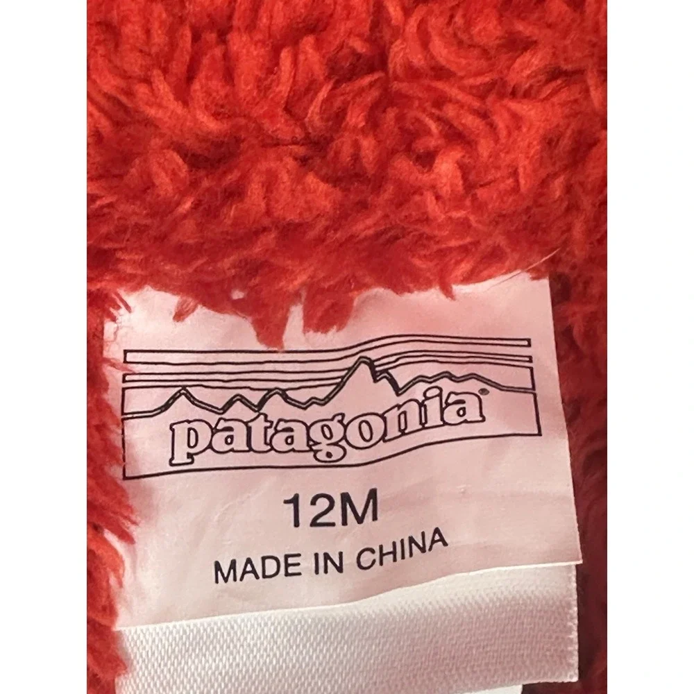 Patagonia‎ Baby Winter Hat Ear Flaps Size 12 month  Soft Warm